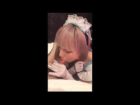 ❤️ Japanesch Idol [mayuka], Franséisch Déngschtmeedchen Kostüm, Deel 1, blowjob a réckelen mat Lotion ️ Qualitéit Sex bei eis